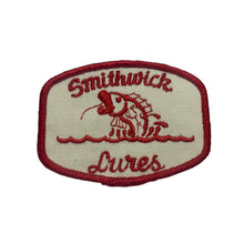 Load image into Gallery viewer, SMITHWICK LURES Vintage Patch • Red &amp; White
