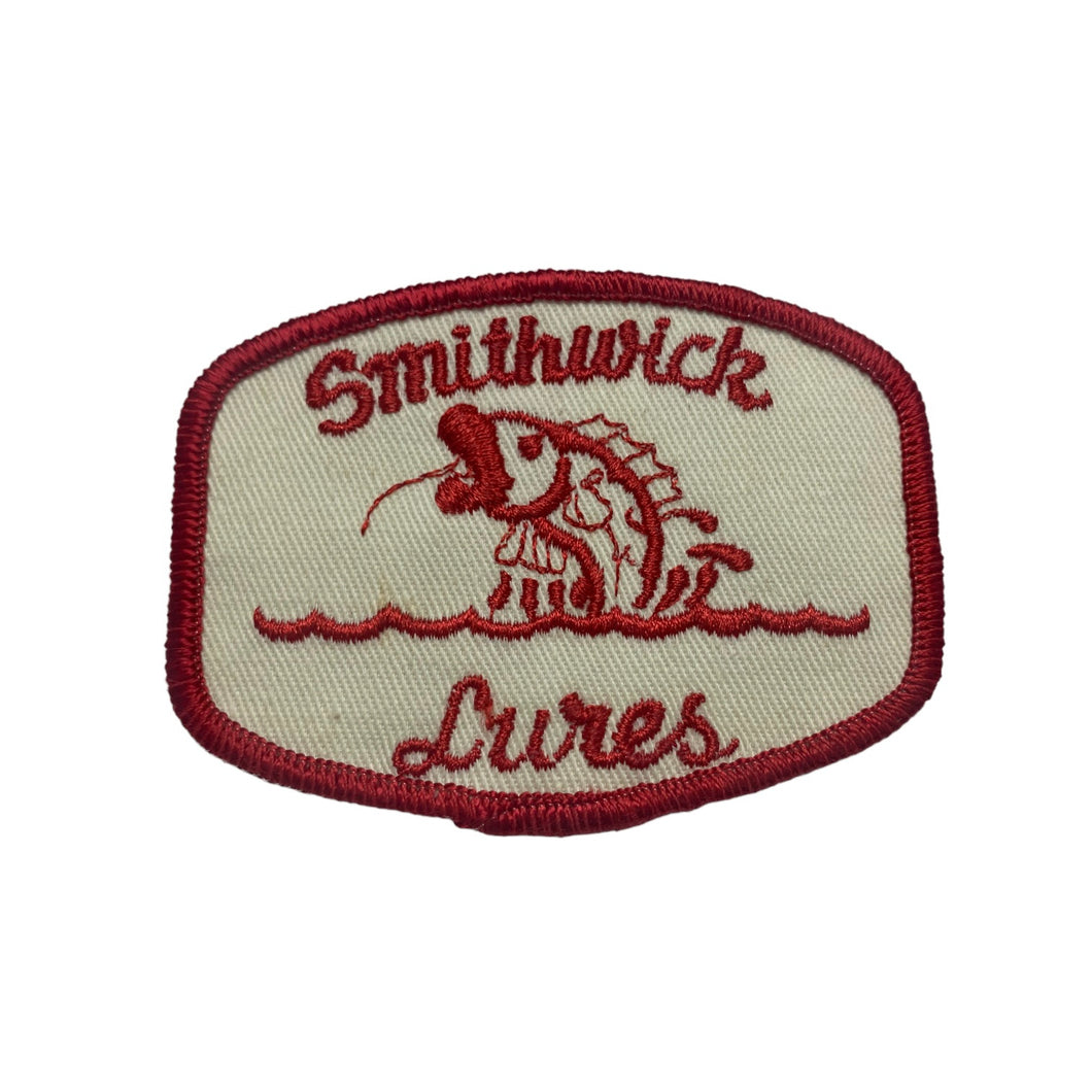 SMITHWICK LURES Vintage Patch • Red & White