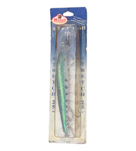 Load image into Gallery viewer, Front Package View of Mann&#39;s STRETCH 25+ Fishing Lure • WHITE CRAPPIE
