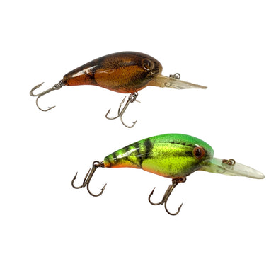 Right Facing View of Cotton Cordell BIG O DEEP DIVER Fishing Lures in Crawfish Varieties 