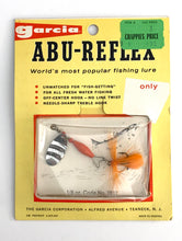 画像をギャラリービューアに読み込む, The GARCIA Corporation ABU-REFLEX 1/8 oz SWEDISH SPINNER • Code # 7617 • Vintage Fishing Lure
