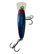 Load image into Gallery viewer, Top View of Discontinued JACKALL BLING 55 Fishing Lure in (MAGENTA PURPLE MOHAWK) PUNK LINE. For Sale at Toad Tackle.
