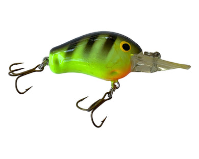 Right Facing View of  BANDIT LURES 1100 SERIES Fishing Lure in CHARTREUSE BLACK STRIPE. For Sale Online at Toad Tackle.