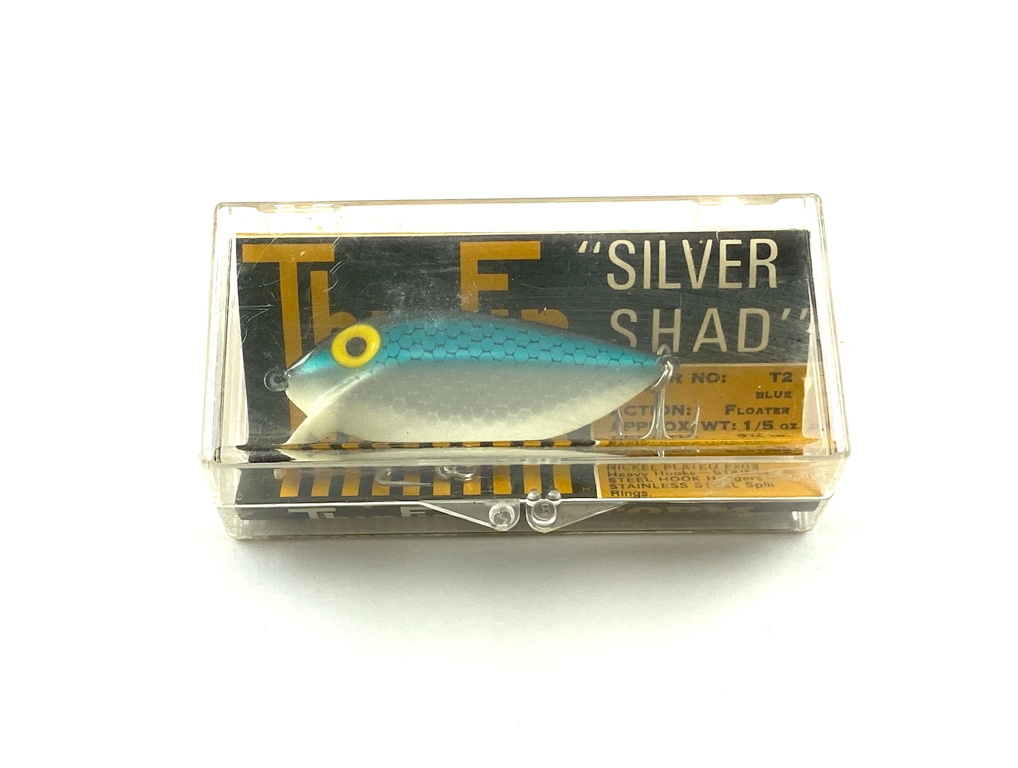 Vintage STORM ThinFin SILVER SHAD Fishing Lure in Original Snap