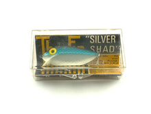 Load image into Gallery viewer, Vintage STORM ThinFin SILVER SHAD Fishing Lure in Original Snap Box • T2 BLUE
