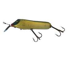 Load image into Gallery viewer, Left Facing View of Antique SOUTH BEND BAIT COMPANY DIVE-ORENO Fishing Lure. For Sale at Toad Tackle.
