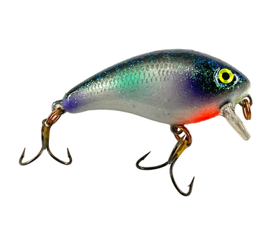 Right Facing View of MANN's Bait Company BABY 1- (One Minus) Fishing Lure in ALABAMA SHAD CRYSTAGLOW
