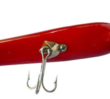 Load image into Gallery viewer, Up Close View of Arbogast JITTERSTICK Fishing Lure • #91 FLAME RED BLACK BACK
