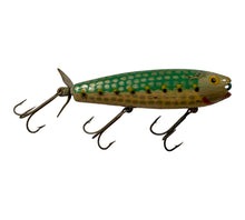 Load image into Gallery viewer, JIM PFEFFER LURES of FLORIDA • CAST TOP 3 Hooks &amp; Prop Wood Fishing Lure
