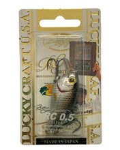 Load image into Gallery viewer, Front Package View of LUCKY CRAFT RC 0.5 CRANK &quot;Silent&quot; Fishing Lure in BP GOLDEN SHINER
