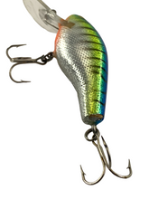 Load image into Gallery viewer, Toad Tackle • ToadTackle.net • BAGLEY DIVING KILL&#39;R BII Fishing Lure • Killer B 2 • DKB2 77 HOT BLUE CHARTREUSE on SILVER
