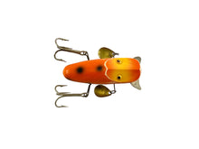 Load image into Gallery viewer, SPINNING SIZE • Vintage Makinen Tackle Company WonderLure Fishing Lure • 05 D ORANGE-BLACK SPOT
