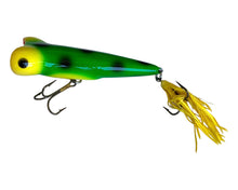 Load image into Gallery viewer, Left Facing View of MUSKY SIZED LEGEND LURES Super Eye Popper Fishing Lure • FROG SPOT
