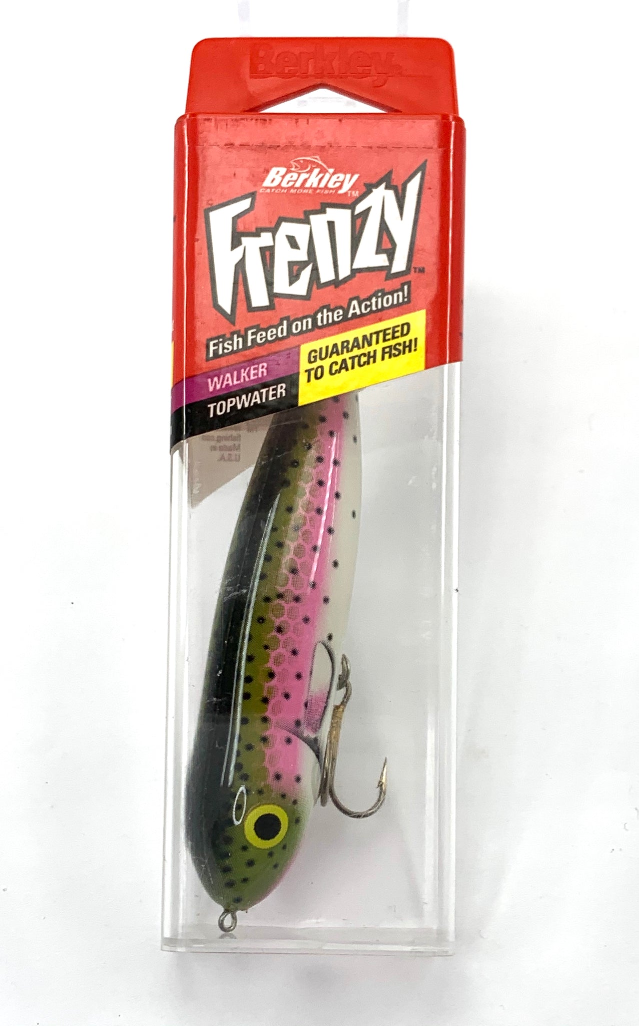 Berkley FRENZY Topwater FWK4-RBT Fishing Lure — RAINBOW TROUT – Toad Tackle