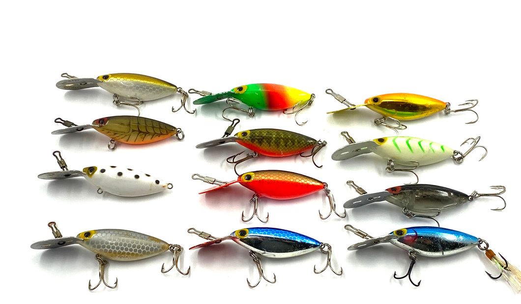 Pre Rapala Storm H Hot N Tot Lure Lot Of 12