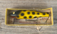 Load image into Gallery viewer, Marathon Bait Company ROCK &amp; ROLL Topwater Fishing Lure in BLACK &amp; YELLOW
