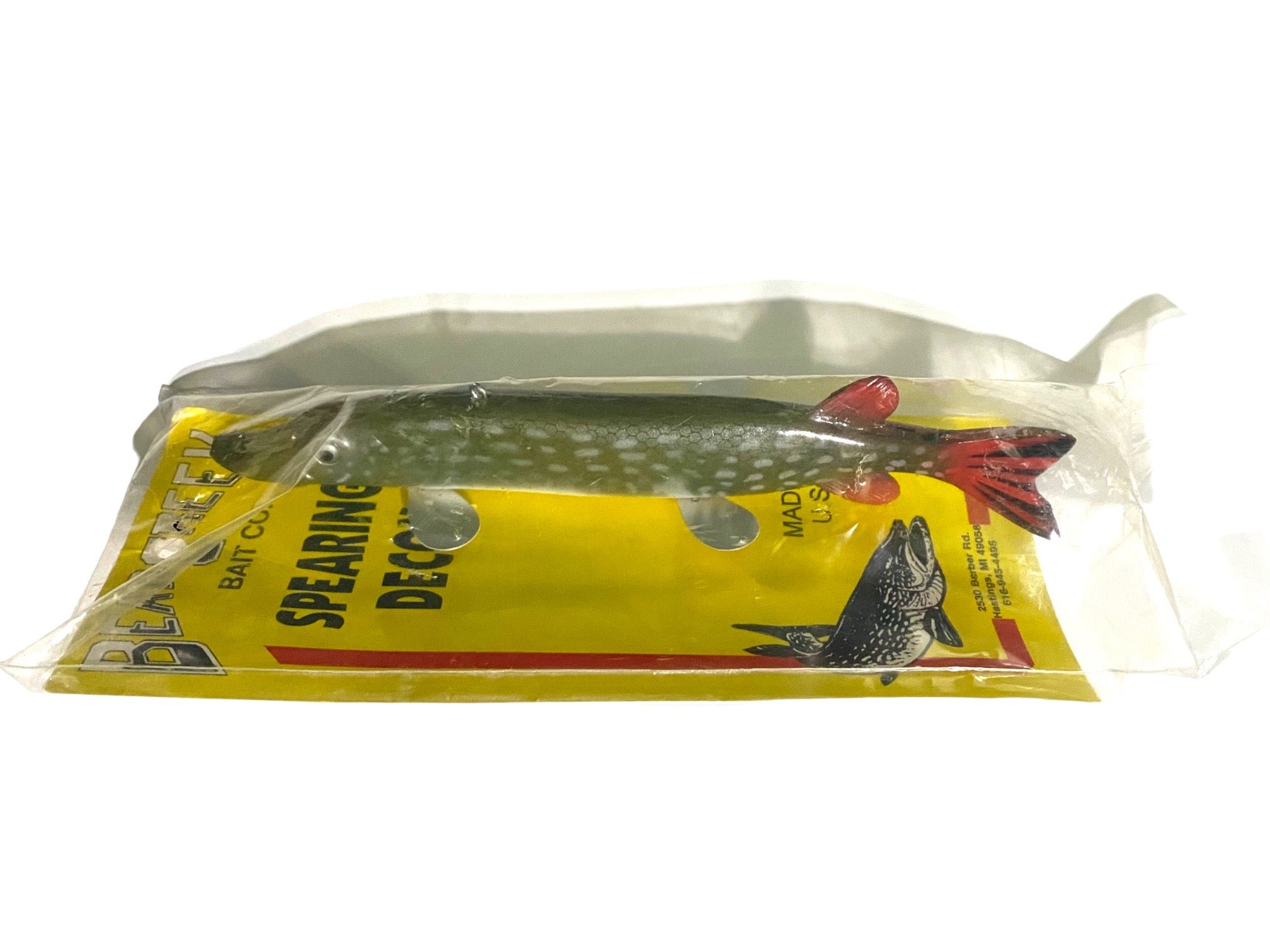 blinking fishing lures Fish Daddy Dirty Bomb Spoon, 1/4oz. / Pink Tiger / Gold Blinking LED