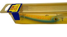 Cargar imagen en el visor de la galería, Up Close Package View of STORM LURES Deep Jr (Junior) Thunderstick Fishing Lures in BLUE HOT TIGER
