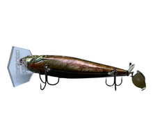 Load image into Gallery viewer, Belly View of VAGABOND DOVELMAN Fishing Lure in YELLOW AROWANA

