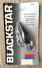 Load image into Gallery viewer, Rebel BLACKSTAR Fishing Lure in Black Back/Silver Belly
