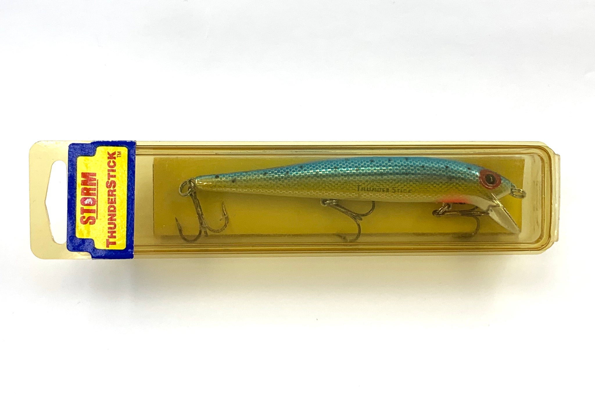 STORM LURES Thunderstick Fishing Lure • MET BLUE YLW SPECKS – Toad Tackle