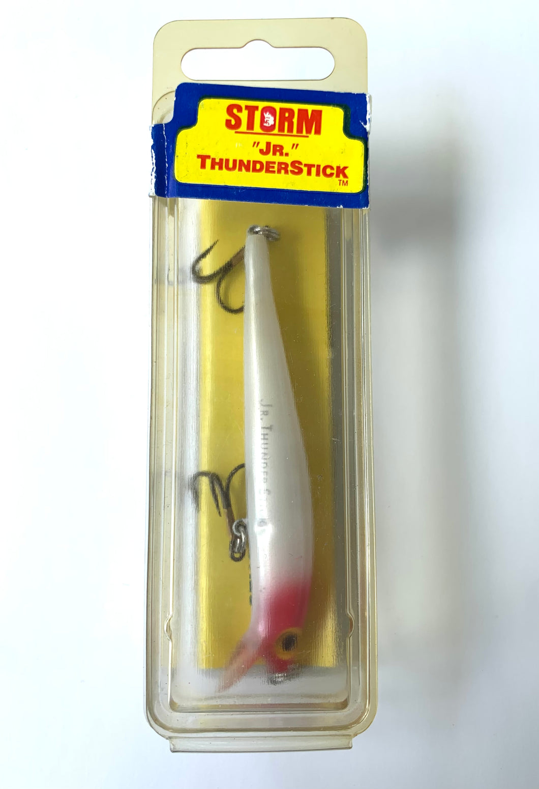 Toad Tackle • ToadTackle.net • ToadTackle.co • ToadTackle.us •  SPECIAL PRODUCTION • STORM Jr Thunderstick SP Fishing Lure • PEARL/RED HEAD