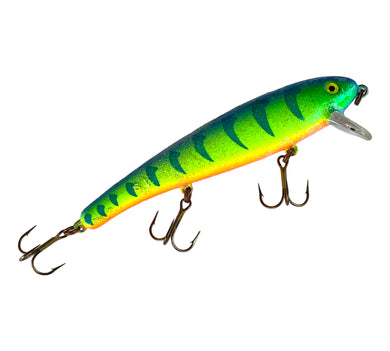 Right Facing View of Mann's Bait Company STRETCH 1- Fishing Lure in BLUE GREEN SUNFISH CRYSTAGLOW
