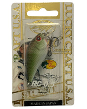 Lade das Bild in den Galerie-Viewer, Front Package View of LUCKY CRAFT RC 0.5 CRANK &quot;Silent&quot; Fishing Lure in COPPER GREEN SHAD
