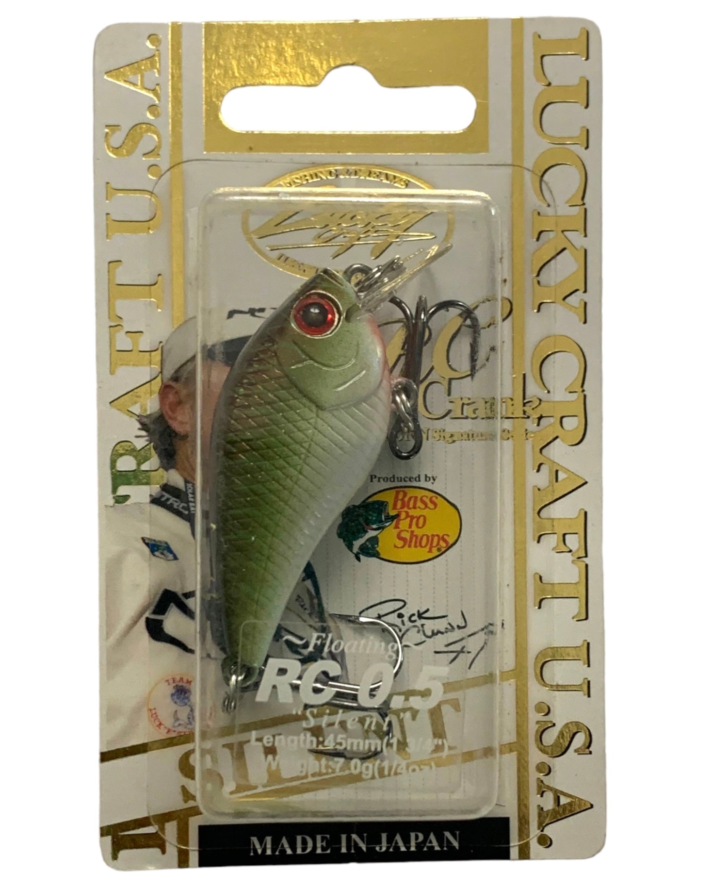 LUCKY CRAFT RC 0.5 CRANK Fishing Lure • COPPER GREEN SHAD – Toad Tackle