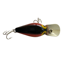 Lade das Bild in den Galerie-Viewer, Top View of  Vintage STORM LURES WIGGLE WART Fishing Lure in RED SCALE
