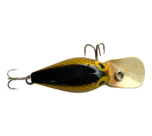Load image into Gallery viewer, Top View of Unmarked Pre- Rapala STORM LURES WIGGLE WART Fishing Lure in YELLOW SCALE
