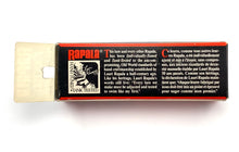 Load image into Gallery viewer, Box Bottom View of RAPALA LURES COUNTDOWN JOINTED 11 Fishing Lure in BLUE
