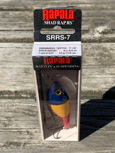 Load image into Gallery viewer, ROMANIA • RAPALA SHAD RAP RS SRRS-7 Fishing Lure • WORLD FLAG SPECIAL EDITION
