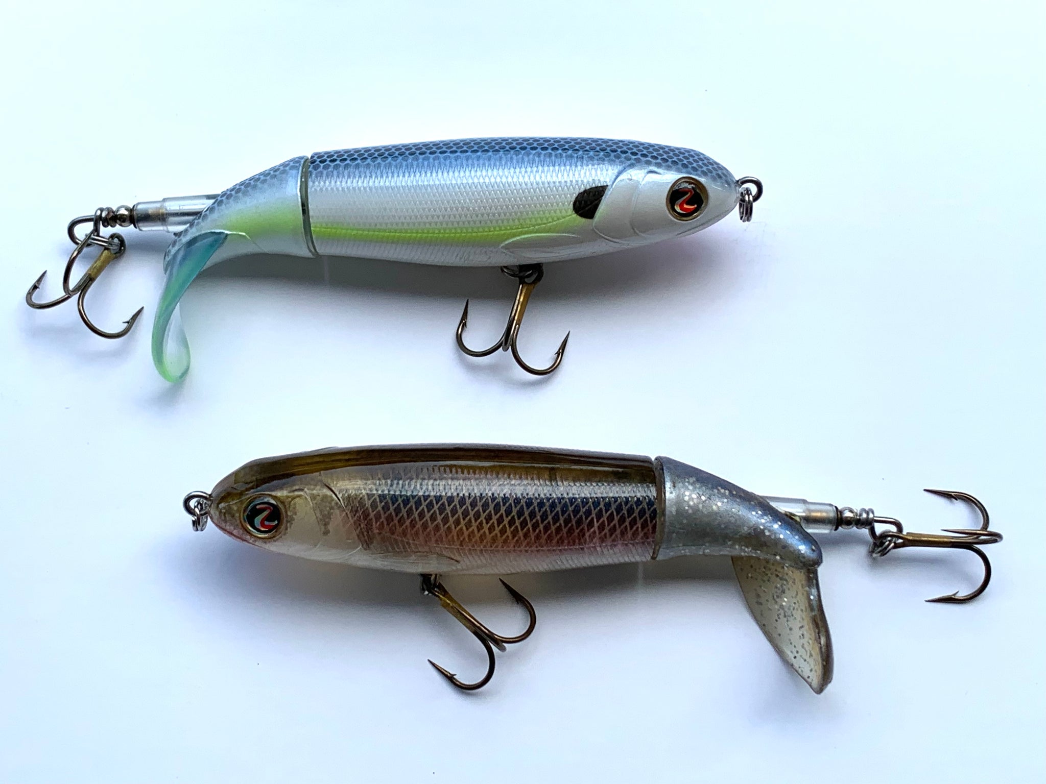 Lot of 2 RIVER2SEA WHOPPER PLOPPER 130 F Fishing Lures • I KNOW IT & –  Toad Tackle