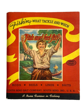 Front Cover of 1942 SOUTH BEND BAIT COMPANY Vintage CATALOG