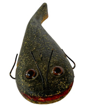 Load image into Gallery viewer, Up Close View of DULUTH FISHING DECOY (D.F.D.) by JIM PERKINS • LARGE FLATHEAD CATFISH
