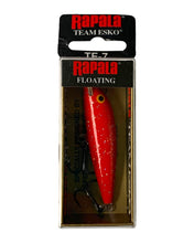 Load image into Gallery viewer, RAPALA LURES TEAM ESKO FLOATING Fishing Lure in RED HOLOGRAM FLAKE

