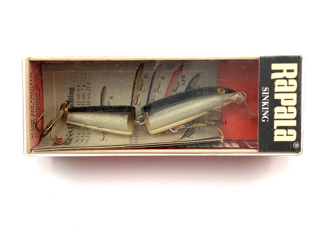 Finland • RAPALA CDJ-7 S Countdown Jointed 7 Fishing Lure — SILVER