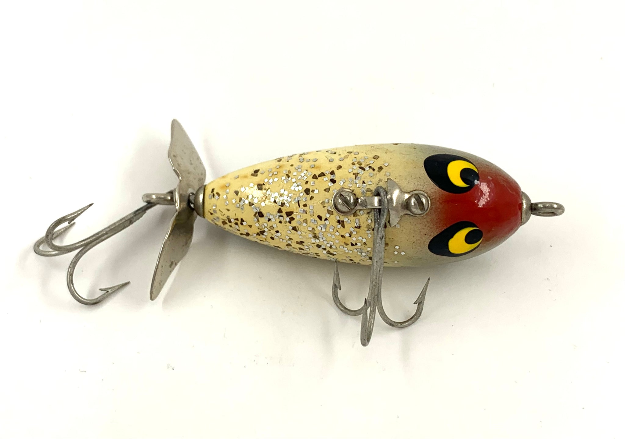Vintage Smithwick BUCK & BAWL JR. Fishing Lure — WOOD BAIT w