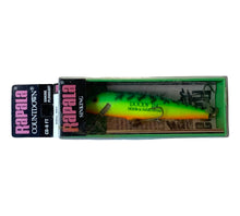 Load image into Gallery viewer, Boxed View of RAPALA Countdown 9 Fishing Lure in FIRE TIGER for DOODY, INC DOORS &amp; HARDWARE
