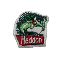 Load image into Gallery viewer, JUMPING BASS • Vintage HEDDON LURES Patch • Small Size
