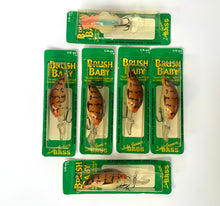 Load image into Gallery viewer, DEALER BOX of 6 • LUHR JENSEN 1/4 oz WEE BRUSH BABY Fishing Lure • BLUE BELLY PONDCRAW
