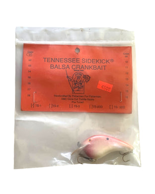 Front Package View of TENNESSEE SIDEKICK BALSA CRANKBAIT TS-2 FISHING LURE. Available at Toad Tackle.