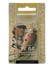 Lade das Bild in den Galerie-Viewer, Front Package View of UCKY CRAFT RC 0.5 CRANK &quot;Silent&quot; Fishing Lure in BP TOMATO SHAD
