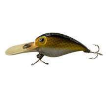 Charger l&#39;image dans la galerie, Left Facing View of Unmarked Pre- Rapala STORM LURES WIGGLE WART Fishing Lure in YELLOW SCALE
