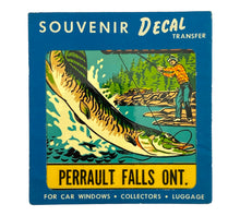 Load image into Gallery viewer, PERRAULT FALLS, ONTARIO, CANADA Vintage Souvenir Decal
