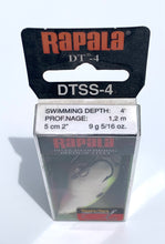 Cargar imagen en el visor de la galería, RAPALA DT-4 Fishing Lure • DTSS04 RSD REGAL SHAD • Dives To 4 Feet
