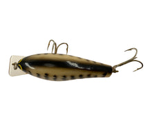 Load image into Gallery viewer, Top View of BAGLEY&#39;S BALSA B 3 Fishing Lure with All Brass Hardware in CRAYFISH on NATURAL BALSA
