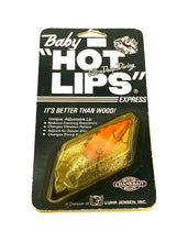 Load image into Gallery viewer, RARE STORE DISPLAY CARD • LUHR JENSEN BABY &quot;HOT LIPS&quot; Fishing Lure • CRAYFISH
