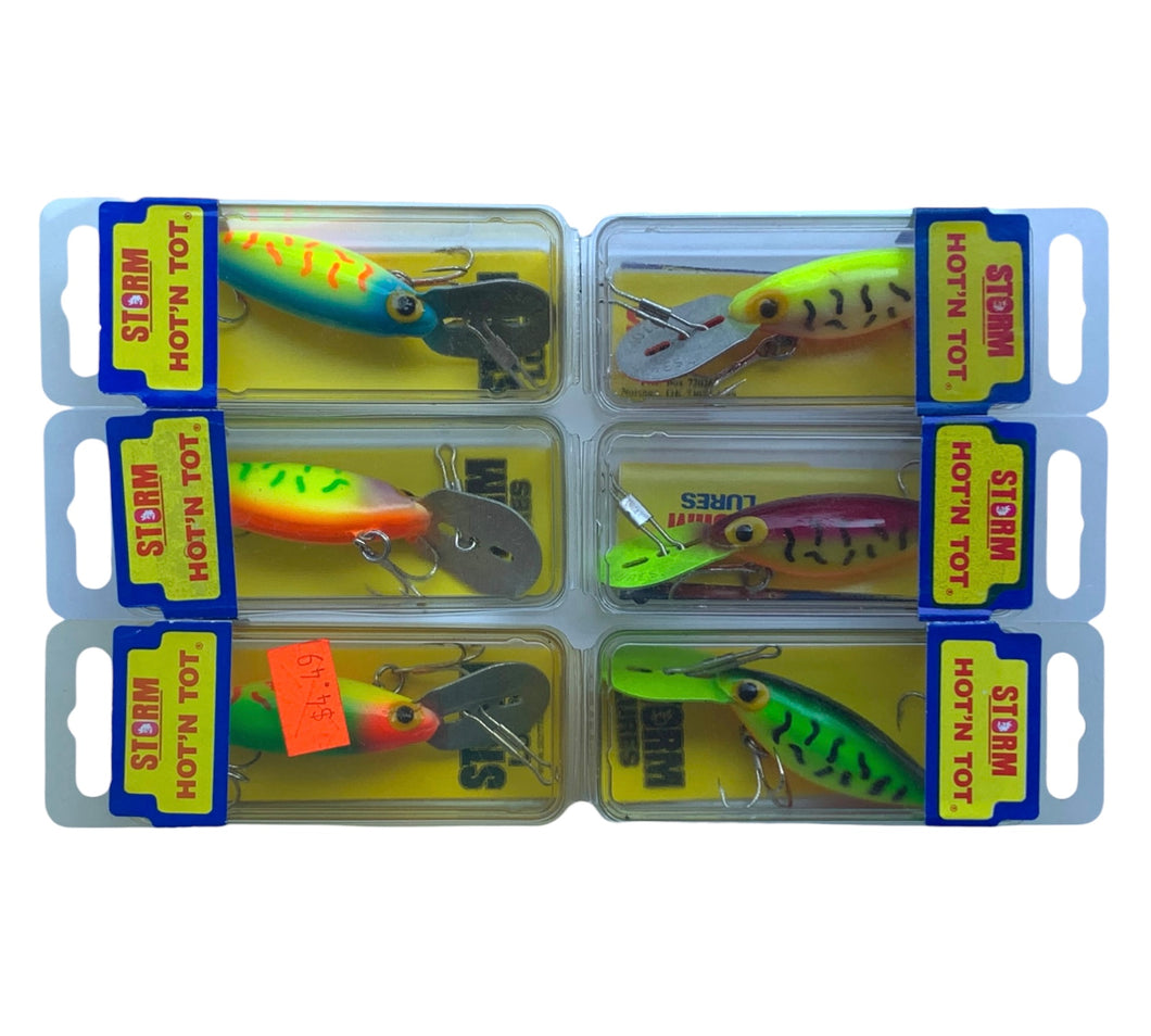Storm H Series Hot N Tot Fishing Lures —Tiger & Squiggle Lot – Toad Tackle
